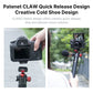 Ulanzi U-100 Quick Release Ballhead Tripod Heads DSLR Gimbal Slider Tripod Quick Switch Ballhead Extend Cold Shoe for LED Light