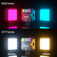 Ulanzi VL49 Mini RGB LED Video Light 2700K-9000K On Camera Fill Light Photography Lighting Pocket Live Tiktok Vlog Light lamp