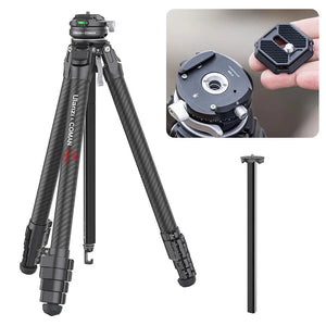 Ulanzi Zero F38 Lightweight Travel Tripod Full Carbon Fiber Professional Outdoor Tripod Monopod With F38 Quick Release Ball Head