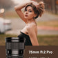 VILTROX 27mm 75mm F1.2 for Fuji X 27mm f1.2 Sony E Nikon Z Lens Auto Focus Large Aperture Portrait APS-C