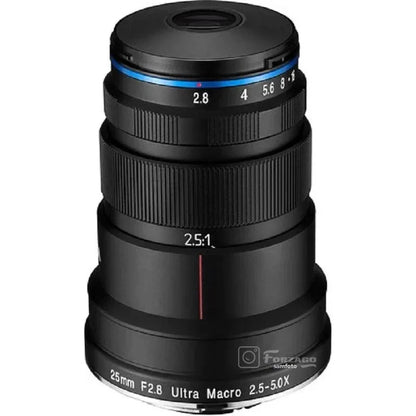 Venus Optics Laowa 25mm f/2.8 2.5-5X Full Frame Ultra Macro Lens for Sony E Canon EF/RF Nikon F/Z Pentax K for Leica L Mount