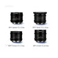 Venus Optics Laowa 6mm/7.5mm/10mm T2.1 17mm T1.9 50mm T2.9 Cine Lenses Large Aperture for M4/3 Frame