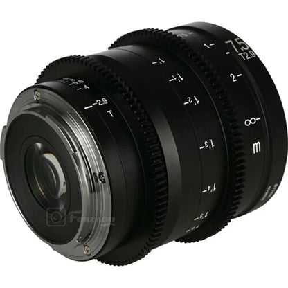 Venus Optics Laowa 7.5mm T/2.9 S35 Zero-D Cine Lens for Sony E FUJI X Canon RF Nikon Z Cameras Lens