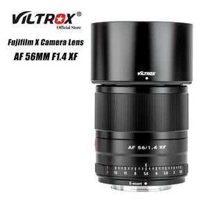 Viltrox 56mm F1.4 Auto Focus Portrait Large Aperture Lens Telephoto Lens for Fujifilm Fuji X X-T30 X-T3 X-T4