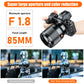 Viltrox 85mm F1.8 STM Auto Focus Fixed Telephoto Lens Large Aperture Portrait Full Frame for Nikon Z Mount Camera