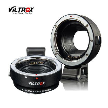 Viltrox EF-EOS M Electronic Auto Focus EF-M Lens adapter for Canon EOS EF EF-S Lens to EOS M M2 M3 M5 M6 M10 M50 II M100