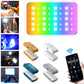 Viltrox Weeylite S03 Pocket Mini LED RGB Video Light Panel Lamp Camera Photo Lighting for Makeup Photo Smartphone Selfie