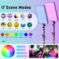 Viltrox weeylite sprite40 40W RGB LED Video Light Camera Panel Wireless Remote Bi-Color with Light Stand for Studio Shooting