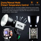 VILTROX Weeylite ninja 200 60W LED Video Light Handheld Outdoor Studio Photography Lamp Light App Control with 6600mAh F970 Battery