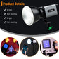 VILTROX Weeylite ninja 200 60W LED Video Light Handheld Outdoor Studio Photography Lamp Light App Control with 6600mAh F970 Battery