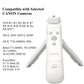 AODELAN White Wireless Remote Control Grip Tripod for Sony a7IV ZV-1 a7RV ZV-E10; For Canon M50 R6II R7; For Nikon Zfc P1000 Z6II Z7II