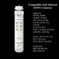 AODELAN White Wireless Remote Control Grip Tripod for Sony a7IV ZV-1 a7RV ZV-E10; For Canon M50 R6II R7; For Nikon Zfc P1000 Z6II Z7II
