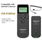 AODELAN Wireless Shutter Release Intervalometer Timer Remote Control for FUJIFILM X-T200 X-S10 X-E4 X-H1 X-A5 XF10 XT20 XT10 X-T100 X-A3