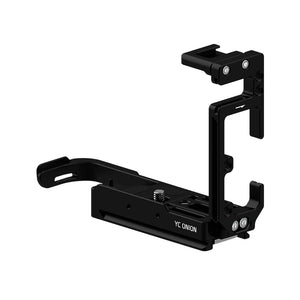 YC Onion Canon R5 Camera L Cage Aluminum Alloy Cage Quick Install Plate L-Bracket with Cold Shoe