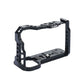 YC Onion Sony A7C Camera Cage with Cold Shoe Mount 1/4 Thread Holes Aluminum alloy Quick Release Plate Base