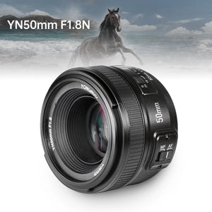 YONGNUO YN 50mm F/1.8  50mm Auto Focus Large Aperture Lens for Nikon DSLR Camera