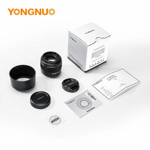 YONGNUO Camera Lenses YN50mm F1.8X DA DSM  For Fujifilm X Mount Camera