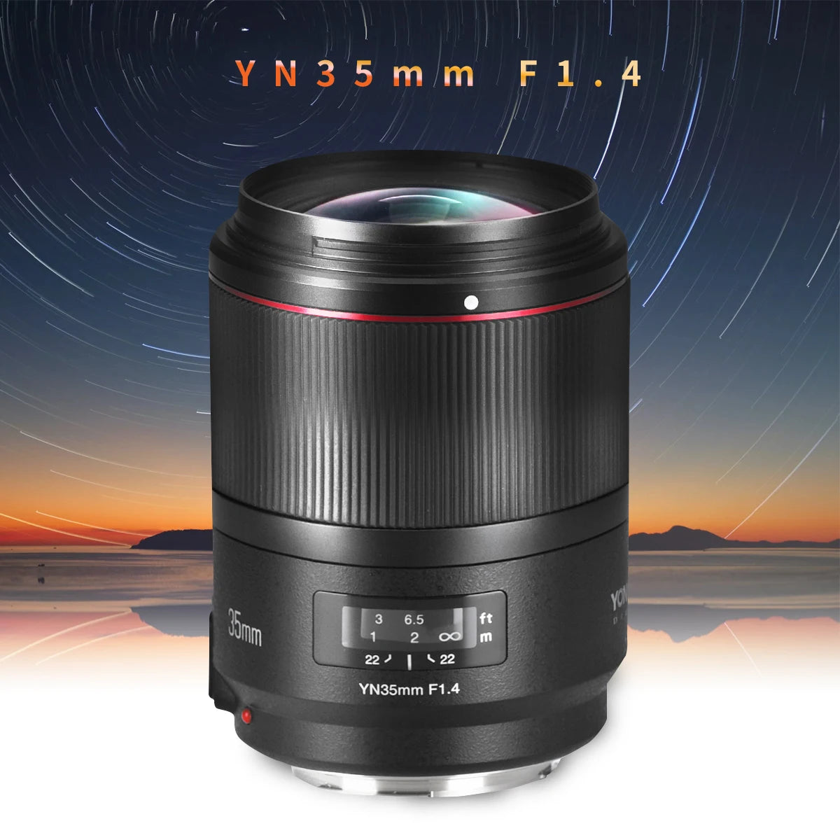 YONGNUO YN35MM F1.4 Wide Angle Lens for Canon 5DII 5D 500D 400D 600D 60D DSLR Camera Lens