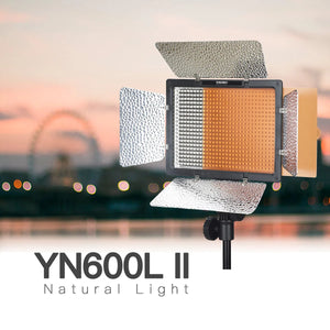 YONGNUO YN600L II Camera Photo Photography Lamp 3200-5600k LED Video Fill Light for Makeup TikTok