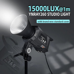 YONGNUO YNRAY260 250W COB Outdoor LED Video Light Bowens Mount Studio Lamp With Power Adapter