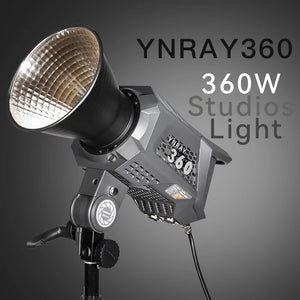 YONGNUO YNRAY360 360W COB Outdoor LED Video Light Bowens Mount Studio Lamp With Softbox Power Adapter