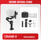 ZHIYUN Crane 4 3-axis Handheld Gimbal Camera Stabilizer Touchscreen Portrait Shooting for Sony Nikon Canon DSLR Camera