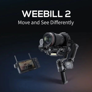 ZHIYUN Official Weebill 2 Gimbal Stabilizer for DSLR Cameras Handheld Stabilizer for Canon/Sony/Panasonic