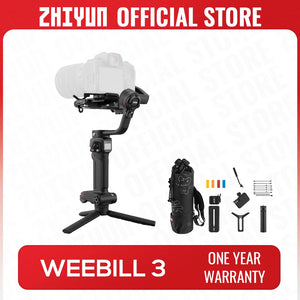 ZHIYUN Weebill 3 Camera Gimbal 3-Axis Outdoor Handheld Stabilizer for Canon/Sony/Panasonic/Nikon DSLR Mirrorless Camera