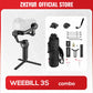 ZHIYUN Weebill 3S Camera Stabilizer 3-Axis Handheld Gimbal PD Fast Charge Quick Release for DSLR Cameras for Sony Canon