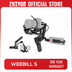 ZHIYUN Weebill S 3-Axis Gimbal Handheld Stabilizer Image Transmission for Canon Sony Etc Mirrorless Camera OLED Display