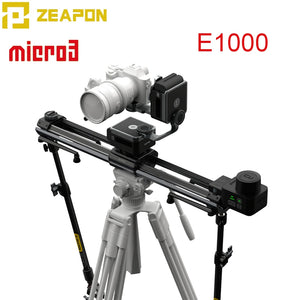 Zeapon Micro 3 E1000 Motorized Slider DSLR Camera Video Double Distance Portable Rail System