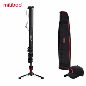 Miliboo MTT705B Portable Carbon Fiber Monopod for DSLR/ Camera/ VideoCamcorder Tripod Stand