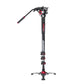 Miliboo MTT705II Portable Carbon Fiber Tripod Monopod for Camcorder/Video/DSLR Stand