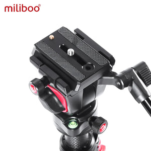 Miliboo MUFA Lightweight Travel Camera Video Tripod Central Axial Inversion Marco Shoot for Photography Outdoor Movement